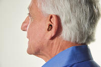 Older Man with Hearing Aids